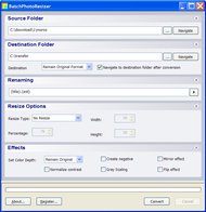 BatchPhotoResizer screenshot